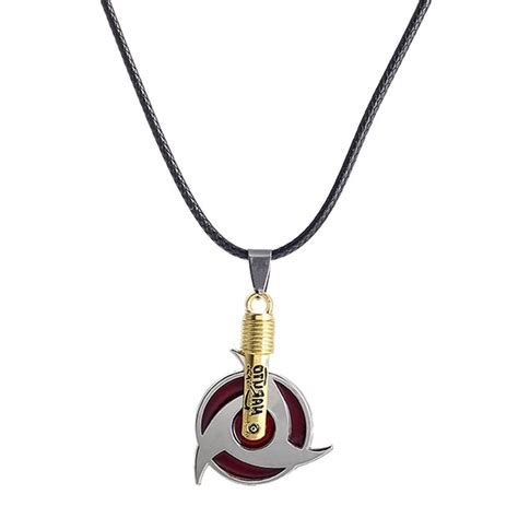 Buy Taicanon Anime Naruto Necklace Leaf Village Symbol Logo Akatsuki