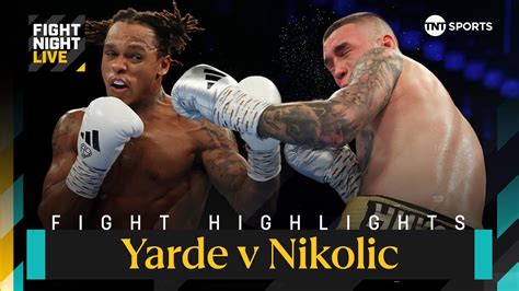 DOMINANT PERFORMANCE Anthony Yarde Vs Marko Nikolic Boxing Fight