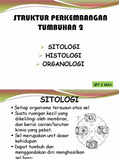 Sitologi 1 Sel Dan Organel Pdf