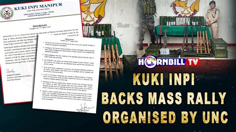 Kuki Inpi Backs Mass Rally Organised By Unc Youtube