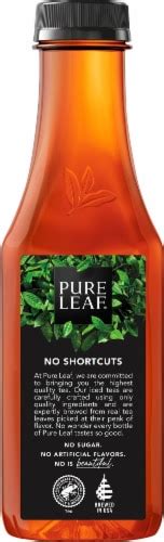 Pure Leaf Unsweetened Black Tea With Lemon Brewed 185 Fl Oz Kroger