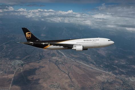 Ups Airbus A F Mixed Media By Erik Simonsen