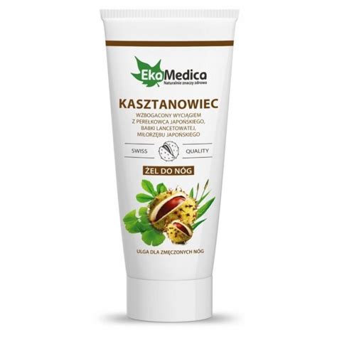 Żel do nóg z kasztanowcem 200 ml EkaMedica cena 14 90zł Sklep AleEko pl