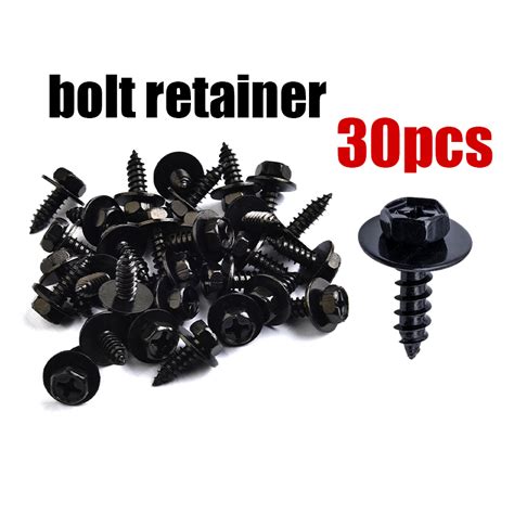 Pcs Bolt Retainer Automotive Screws And Fasteners Fender Liner Under