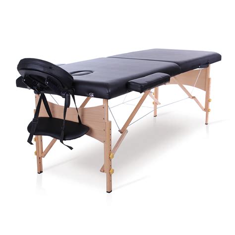 Table De Massage Pliante En Bois Et à 2 Plans