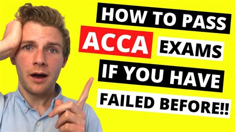 How To Pass Acca Exams If You Have Failed Before How To Study