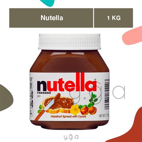 Jual Nutella 1KG Nutela Hazelnut Spread With Cocoa Shopee Indonesia