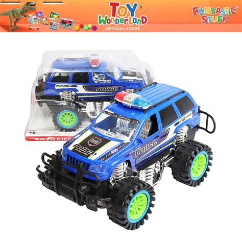 15IToy Wonderland Blue Police Patrol Monster Truck, Toys for Kids ...