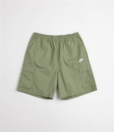 Nike Club Cargo Shorts Oil Green White Always In Colour