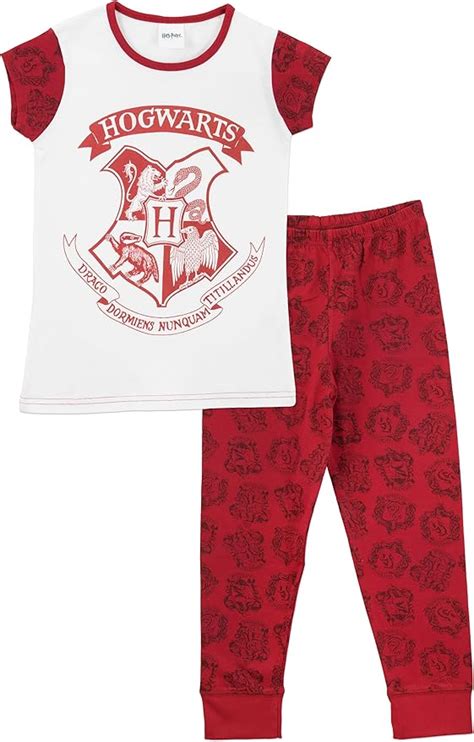 Harry Potter Girls Pajamas Hogwarts Size 6 Amazonca Clothing