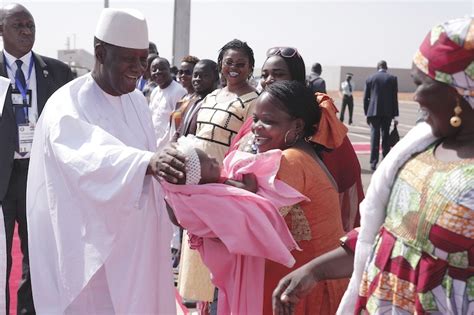 Arrivée du Président de la République S E M Alassane OUATTARA à