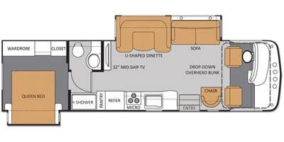 Thor Motor Coach Hurricane A Class A Specs