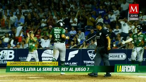 Leones Vence A Sultanes Y La Serie Del Rey Se Definir En El Juego