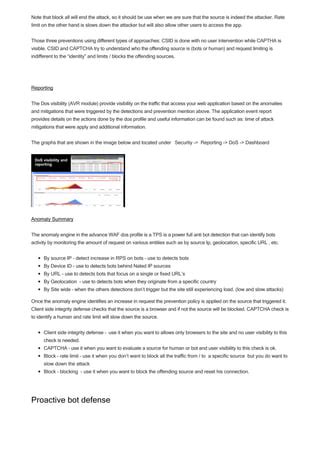 Bots Mitigations Overview With Advance Waf Anti Engine Pdf