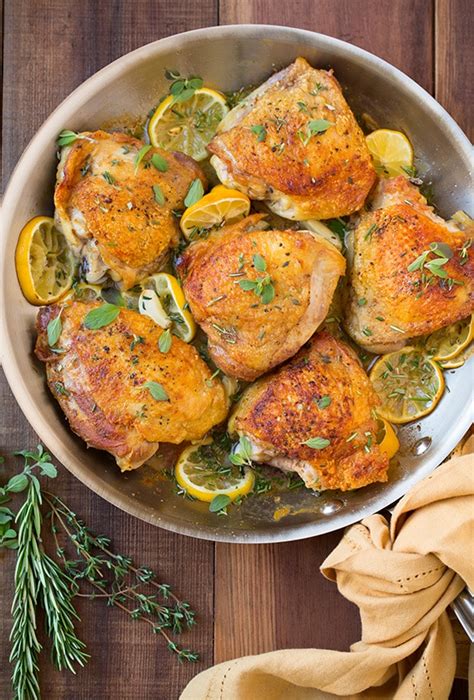 Roasted Lemon Garlic Herb Chicken Cooking Classy