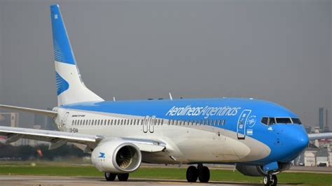 Aerolíneas Argentinas Incorporó A Su Flota Un Boeing 737 800 Para