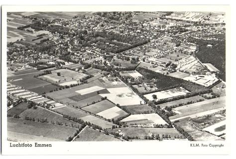 Luchtfoto Emmen Jaartal 1950 Tot 1960 Foto S SERC