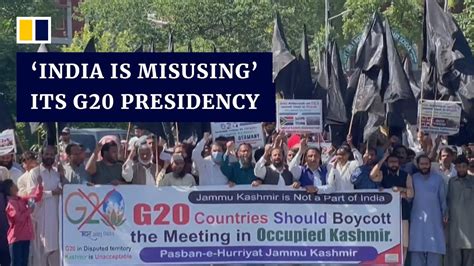 Pakistan China Condemn India Hosted G20 Meeting In Disputed Kashmir