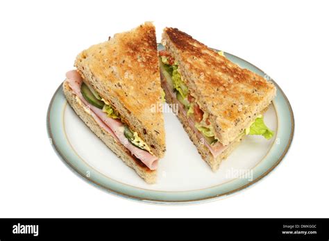 Toasted Ham Sandwich Hi Res Stock Photography And Images Alamy