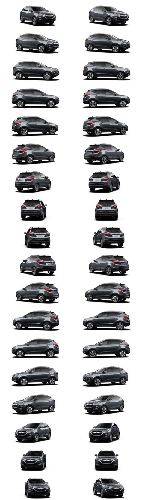 2015 Hyundai Tucson COLORS Guide in 360-Degree Spinners and 295 Photos!