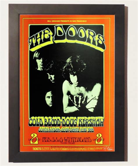 Quadro Poster Banda Rock The Doors Jim Morrison Rock Geek Elo