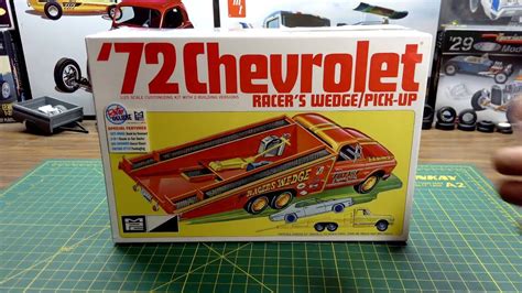 Unboxing The Mpc 72 Chevrolet Racers Wedge Pick Up Racer Wedges