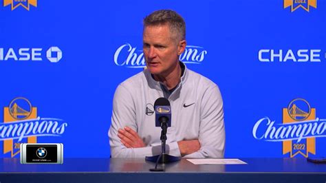 Warriors Coach Steve Kerr Kerr Balks At Draymond Green Tech Ejection Nbc Sports Bay Area