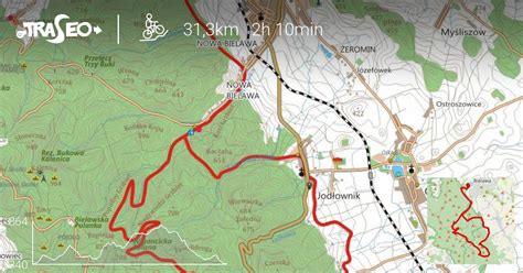 Trasa Rowerowa Sudety Mtb Trophy Bielawa Czerwona Trasa Traseo Pl