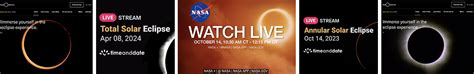 Livestreams & Webcasts | Solar Eclipse Across America