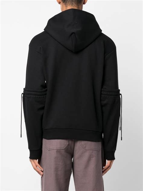 Coperni Embroidered Logo Zip Up Hoodie Farfetch