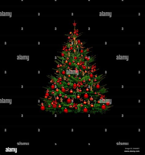 árbol de navidad decorado fotografías e imágenes de alta resolución Alamy