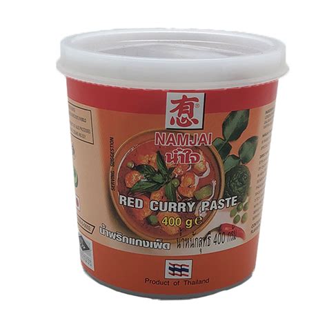 Namjai Red Curry Paste Gm X Prompplus Thai Grocery Products