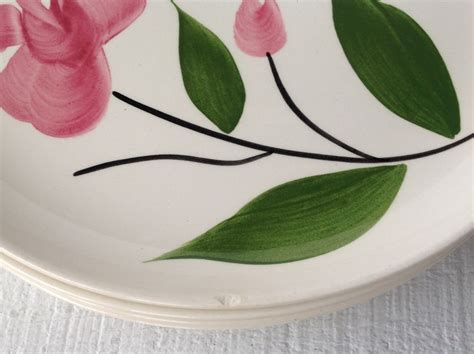 Vintage S Handpainted Floral China Stetson Dinnerware Etsy