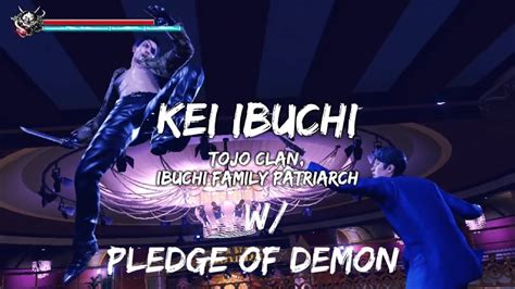 I Put Pledge Of Demon Over The Kei Ibuchi Boss Fight Yakuza Kiwami