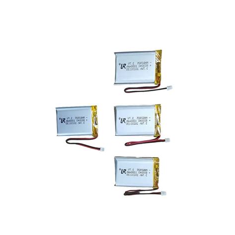 Li Polymer Battery Cell V Mah Rechargeable Lipo Battery