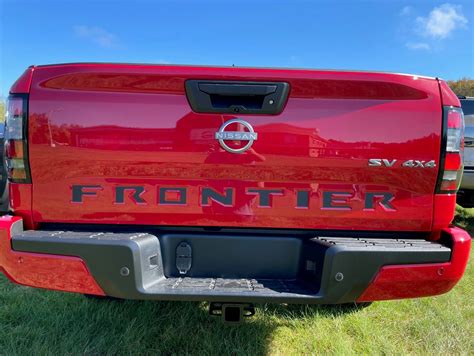 Premium Decal For 2022 Nissan Frontier Rear Tailgate W Free Etsy Nissan Nissan Frontier