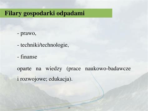 PPT Aktualne problemy w gospodarce odpadami w świetle Polityki