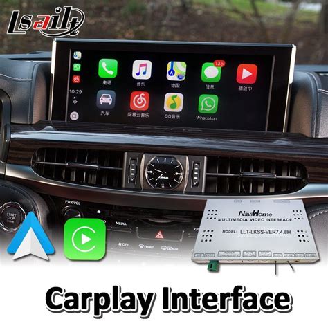 Wireless Carplay Interface For Lexus Lx570 Lx450d Lx 2016 2020 Year