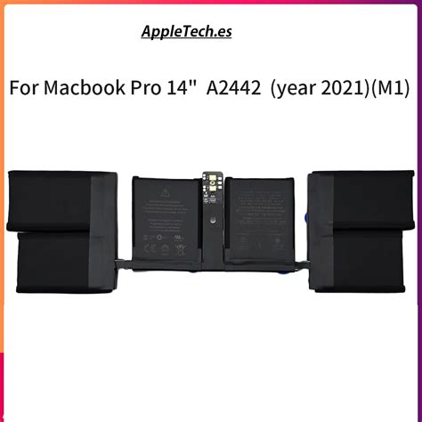 A2519 A2442 Batería de portátil Para MacBook Pro de 14 Pulgadas