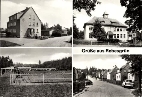 Ansichtskarte Postkarte Rebesgrün Auerbach im Vogtland akpool de