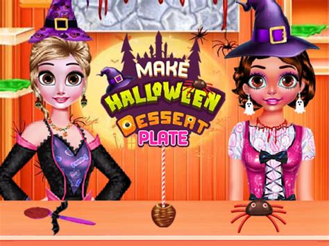 Make Halloween Dessert Plate | Play Now Online for Free