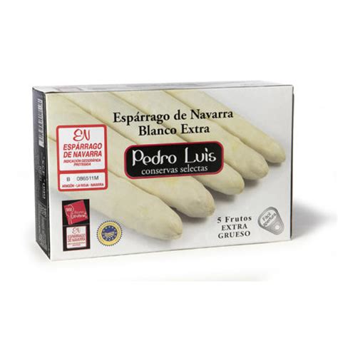 Espárrago blanco de Navarra lata 720 ml Conservas Pedro Luis