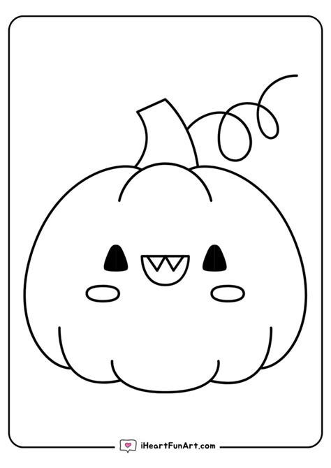 Pumpkin Coloring Pages - 100% FREE PRINTABLES