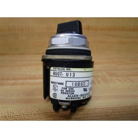 Allen Bradley 800T U13 Potentiometer 800TU13 Series P Refurbished