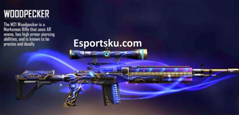 Fakta Menarik Senjata Woodpecker Terkuat Free Fire Ff Esportsku