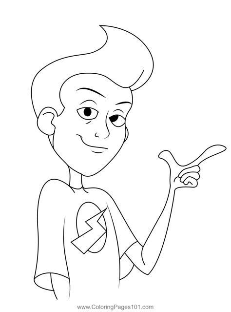 Wilbur Robinson Coloring Page Wilbur Robinson Meet The Robinson