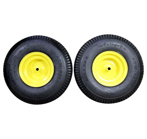 Set Of X Tires Wheels Ply For Lawn Garden Mower Turf