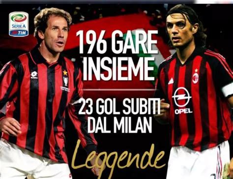 Paolo Maldini And Franco Baresi Conceded Goals In Games Err No