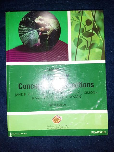 Campbell Biology Concepts And Connections Eight Edition Pearson SHS