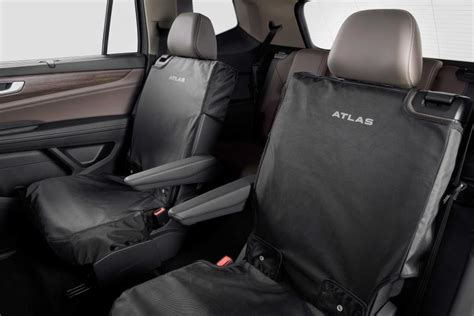 2023 Volkswagen Atlas Rear Seat Cover with Atlas Logo (For Captain ...